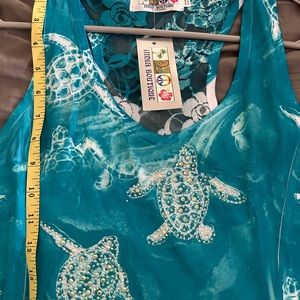 Beach Cover or sundress by India Boutique. One Size. Fits like a Small-Medium.